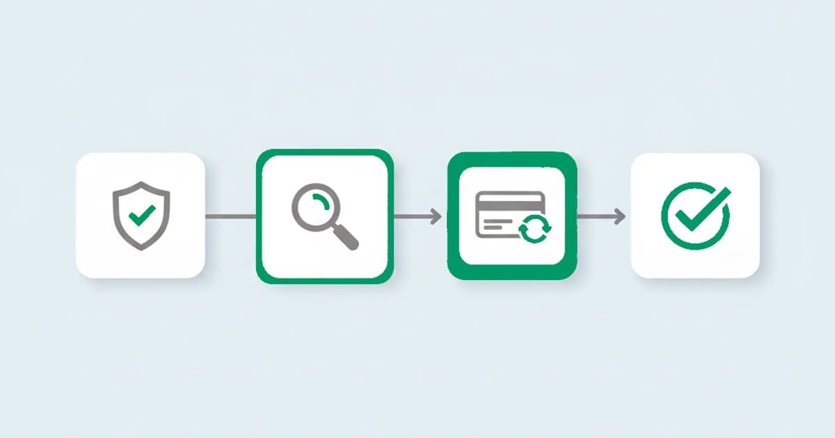 Ten ecommerce fraud prevention tools mapped along a customer journey, from anonymous traffic to checkout to chargeback