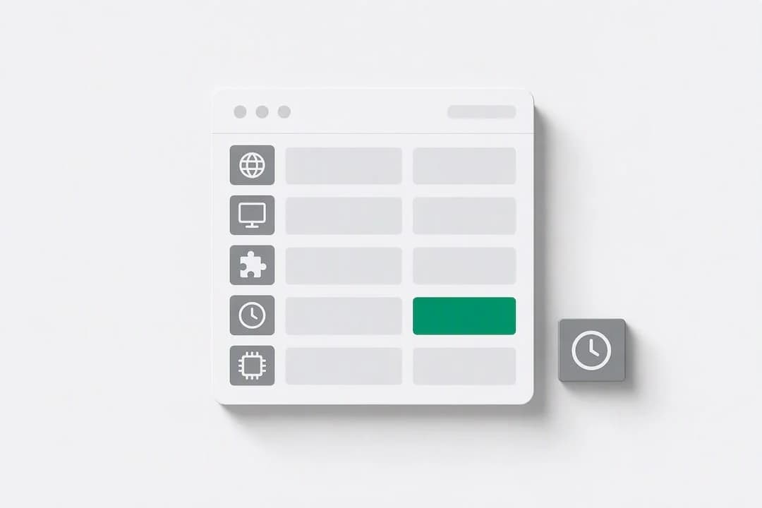 Browser profile with inconsistent fingerprint signals