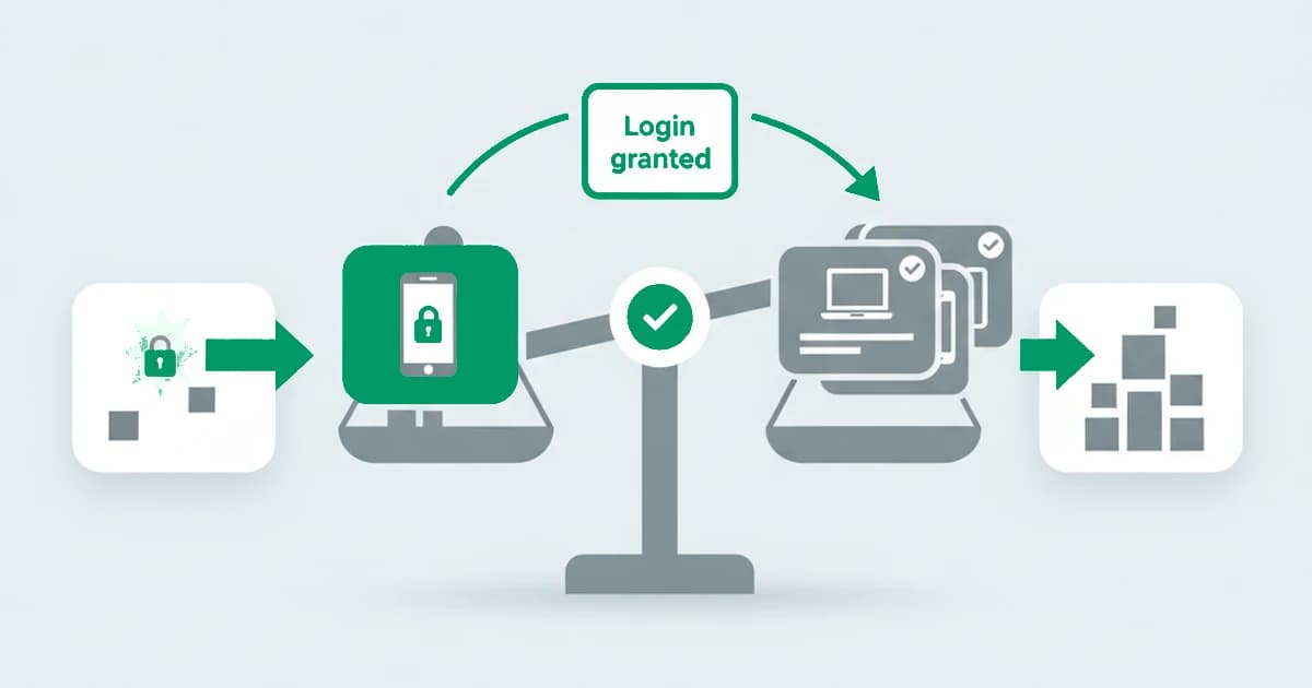 Account takeover detection tools compared: a login on valid credentials from an unfamiliar device being weighed against the account's known devices