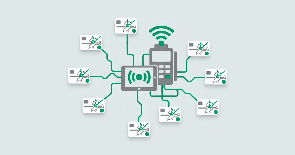 Card testing fraud: a burst of small charges on many different stolen cards, all traced back to one device and connection behind the checkout