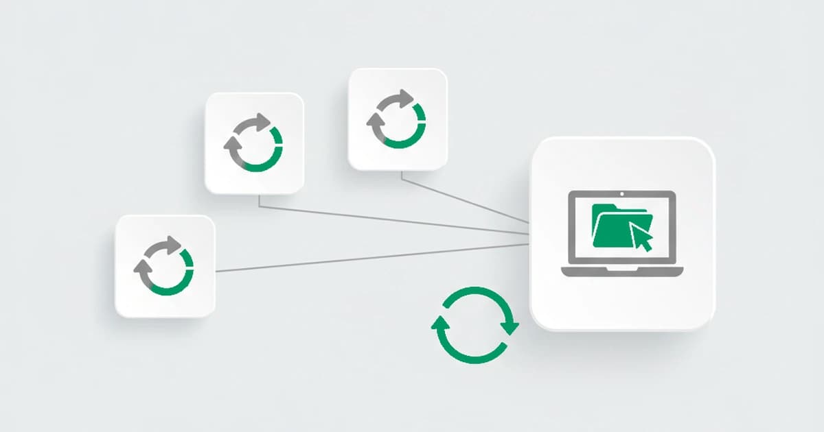 Many separate refund accounts funneling their payouts back to one device, showing an online refund ring linked at the device layer