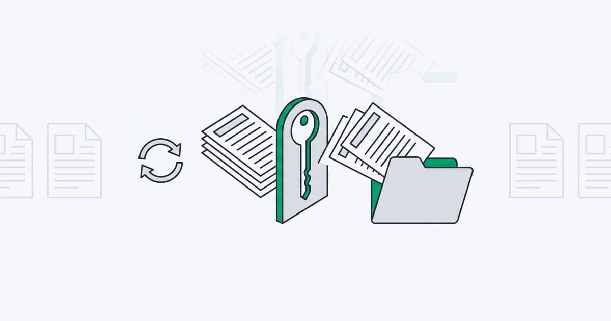 Article sheets passing through a server-checked access gate into a subscriber folder