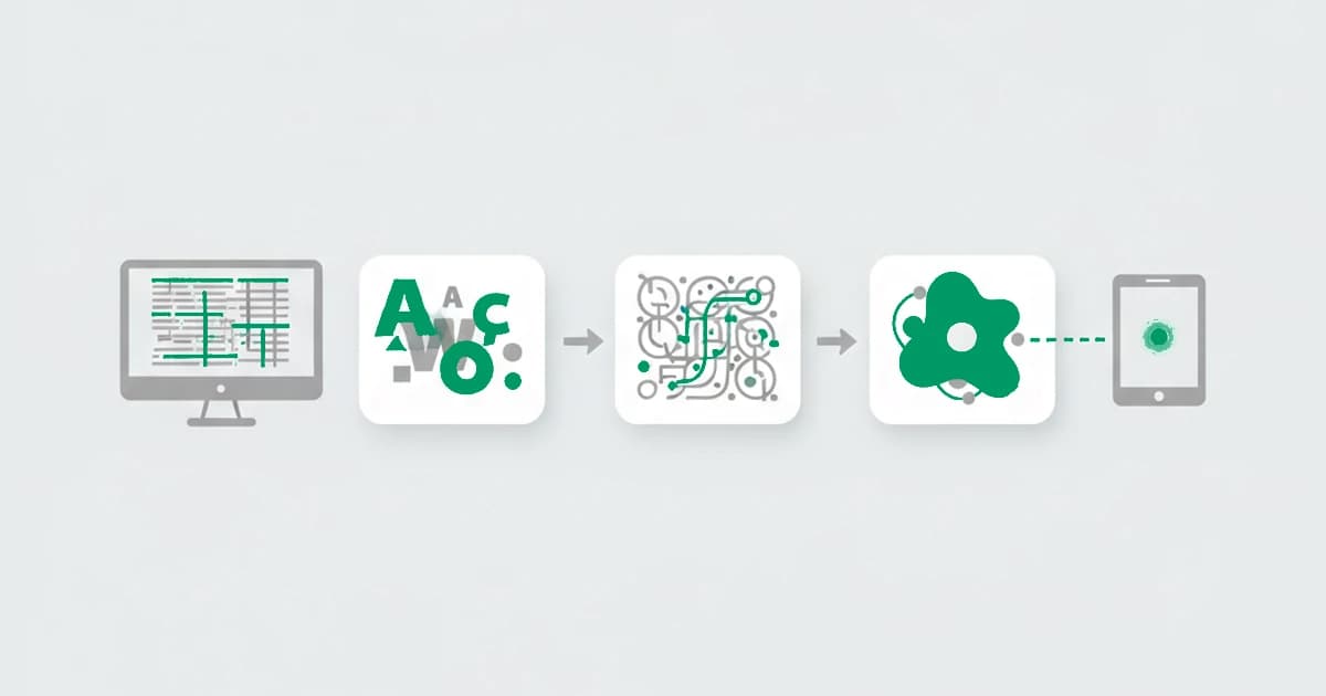 Font fingerprinting: the set of fonts installed on a device measured from how text renders, condensed into a value that identifies the device